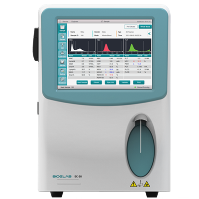 全自動三分群血細胞分析儀ec-38